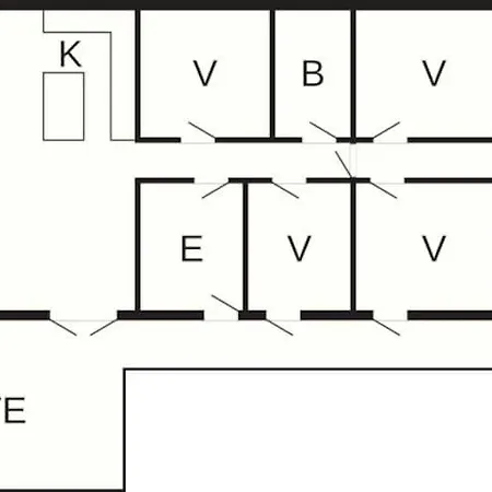Дом отдыха 10 Person In Logstor-by Traum *